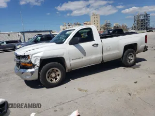 2018 Chevrolet Silverado 1500 Work Truck with VIN 1GCNCNEC2JZ906886, listed as a Copart auction lot 48553425 with 115,864 mi miles and Salvage Title. Bid and sale history available at DreamBid. Image 1.