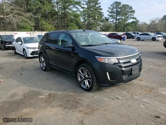 2014 Ford Edge Sport with VIN 2FMDK3AK1EBA44782, listed as a Copart auction lot 45053725 with 234,135 mi miles and Salvage Title. Bid and sale history available at carsss.com. Image 12.