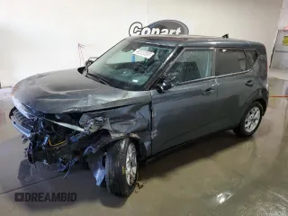 2023 Kia Soul LX with VIN KNDJ23AU5P7883418, listed as a Copart auction lot 55080605 with 39,292 mi miles and Salvage Title. Bid and sale history available at carsss.com. Image 1.