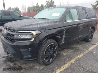2023 Ford Expedition Max Limited with VIN 1FMJK2A89PEA61760, listed as a IAAI auction lot 41533484 with 19,024 mi miles. Bid and sale history available at carsss.com. Image 2.