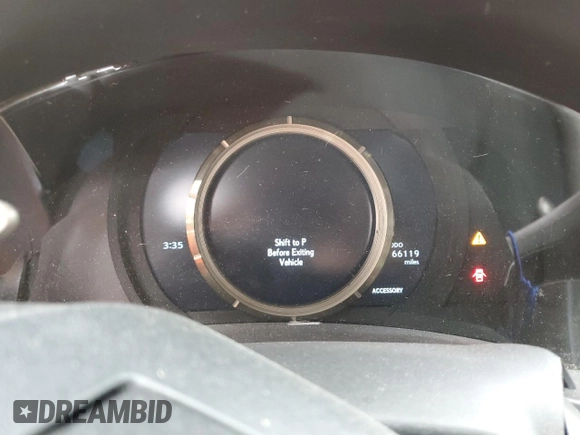 2020 Lexus IS 300 F Sport with VIN JTHG81F27L5041365, listed as a Copart auction lot 49828715 with 66,119 mi miles and Salvage title. Bid and sale history available at DreamBid. Image 9.