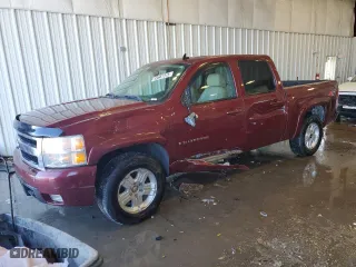 2008 Chevrolet Silverado 1500 LTZ with VIN 3GCEK13348G257603, listed as a Copart auction lot 45661315 with 148,146 mi miles and Clean Title. Bid and sale history available at carsss.com. Image 1.