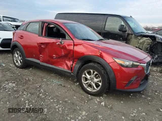 2018 Mazda CX-3 Sport with VIN JM1DKDB7XJ0313152, listed as a Copart auction lot 84892764 with 42,727 mi miles and Salvage Title. Bid and sale history available at carsss.com. Image 4.