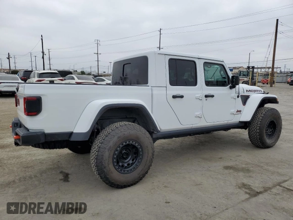 2021 Jeep Gladiator Mojave z VIN 1C6JJTEG7ML581050, wystawiony jako Copart lot #53290385 z przebiegiem 36 024 mil mil oraz Szkoda całkowita • Salvage title. Historia ofert i sprzedaży dostępna na DreamBid. Obrazek 3.