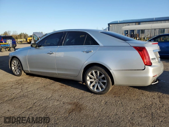 2014 Cadillac CTS Luxury AWD with VIN 1G6AX5S33E0197714, listed as a Copart auction lot 52496745 with 102,618 mi miles and Salvage Title. Bid and sale history available at DreamBid. Image 2.
