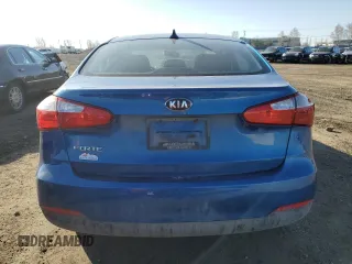 2014 Kia Forte LX with VIN KNAFX4A68E5201538, listed as a Copart auction lot 54534365 with 251,536 mi miles and Salvage Title. Bid and sale history available at carsss.com. Image 6.