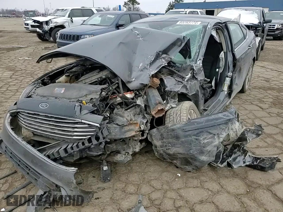 2020 Ford Fusion SE with VIN 3FA6P0HD4LR140947, listed as a Copart auction lot 83263774 with 0 mi miles and Non Repairable. Bid and sale history available at carsss.com. Image 11.