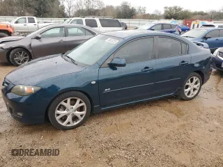 2007 Mazda 3 s Sport with VIN JM1BK323971762923, listed as a Copart auction lot 45624225 with 92,184 mi miles and Salvage Title. Bid and sale history available at carsss.com. Image 1.