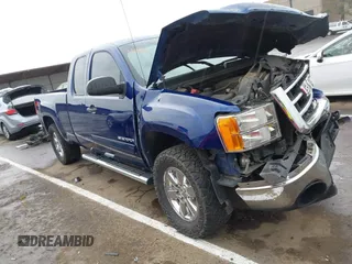2013 GMC Sierra 1500 SLE with VIN 1GTR2VE70DZ261943, listed as a IAAI auction lot 41767646 with 318,185 mi miles and . Bid and sale history available at DreamBid. Image 1.