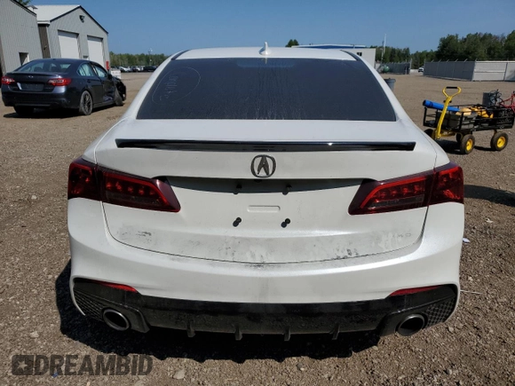 2020 Acura TLX w/Technology Pkg with VIN 19UUB3F49LA800223, listed as a Copart auction lot 68310694 with 0 mi miles and Clean Title. Bid and sale history available at carsss.com. Image 6.