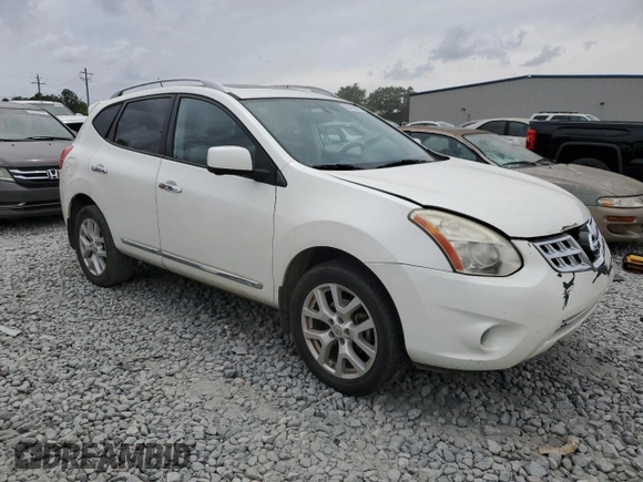 2012 Nissan Rogue S with VIN JN8AS5MT4CW286229, listed as a Copart auction lot 55455915 with 220,359 mi miles and Clean Title. Bid and sale history available at carsss.com. Image 4.