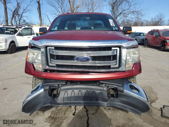 2013 Ford F-150 XL with VIN 1FTNF1EF0DKD31954, listed as a Copart auction lot 47823055 with 110,955 mi miles and Salvage Title. Bid and sale history available at carsss.com. Image 5.