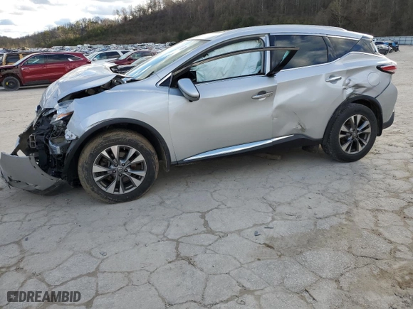 2017 Nissan Murano SL with VIN 5N1AZ2MHXHN141268, listed as a Copart auction lot 86884204 with 152,197 mi miles and Salvage Title. Bid and sale history available at carsss.com. Image 1.