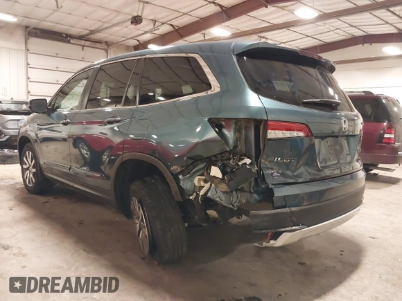 2019 Honda Pilot EX-L with VIN 5FNYF6H5XKB094879, listed as a IAAI auction lot 41265415 with 58,700 mi miles and . Bid and sale history available at DreamBid. Image 3.