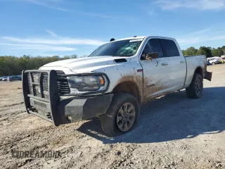 2021 Ram 2500 Big Horn с VIN 3C6UR5DJXMG694907, выставлен на аукционе Copart как лот 80350014 с пробегом 71 725 миль миль и Списание • Salvage title. История ставок и продаж доступна на DreamBid. Изображение 1.