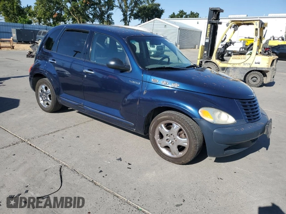 2002 Chrysler PT Cruiser Touring with VIN 3C4FY58B12T263173, listed as a Copart auction lot 63252815 with 157,363 mi miles and Salvage title. Bid and sale history available at DreamBid. Image 4.