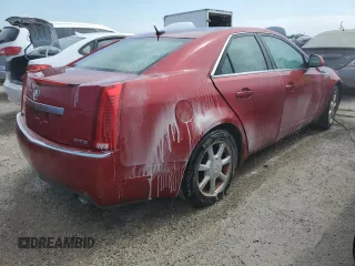 2008 Cadillac CTS RWD w/1SA with VIN 1G6DF577380216441, listed as a Copart auction lot 74511624 with 143,511 mi miles and Salvage Title. Bid and sale history available at carsss.com. Image 3.