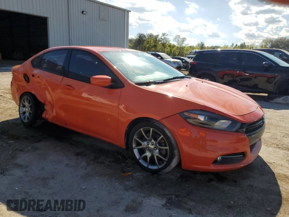 2015 Dodge Dart SXT with VIN 1C3CDFBBXFD237863, listed as a Copart auction lot 50541315 with 90,882 mi miles and Salvage Title. Bid and sale history available at carsss.com. Image 4.