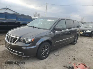 2015 Chrysler Town & Country S with VIN 2C4RC1HG3FR755308, listed as a Copart auction lot 85747474 with 115,782 mi miles and Salvage Title. Bid and sale history available at DreamBid. Image 1.