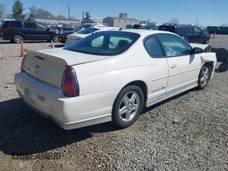 2004 Chevrolet Monte Carlo SS Supercharged with VIN 2G1WZ121749159033, listed as a IAAI auction lot 42054942 with 119,326 mi miles. Bid and sale history available at carsss.com. Image 4.