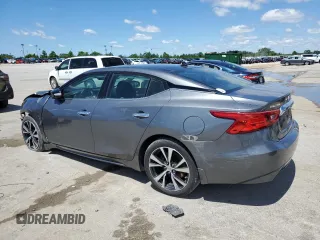 2017 Nissan Maxima SV z VIN 1N4AA6APXHC373398, wystawiony jako Copart lot #58025265 z przebiegiem 78 734 mil mil oraz Szkoda całkowita • Salvage title. Historia ofert i sprzedaży dostępna na DreamBid. Obrazek 2.