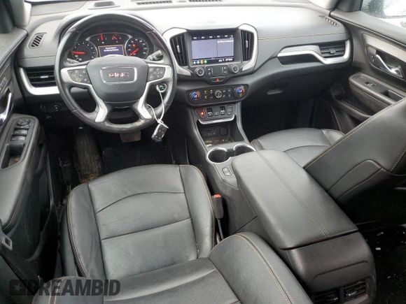 2020 GMC Terrain SLT z VIN 3GKALPEXXLL237407, wystawiony jako Copart lot #50748645 z przebiegiem 83 740 mil mil oraz Czysty tytuł • Clean title. Historia ofert i sprzedaży dostępna na DreamBid. Obrazek 8.