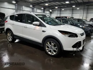 2014 Ford Escape Titanium with VIN 1FMCU9J94EUE52922, listed as a Copart auction lot 76987744 with 185,966 mi miles and Salvage Title. Bid and sale history available at carsss.com. Image 4.