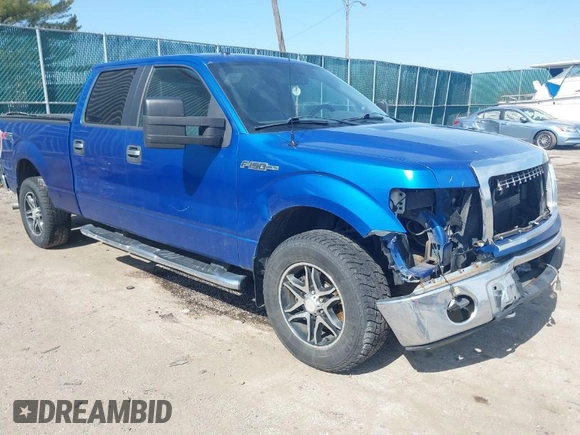 2013 Ford F-150 XL with VIN 1FTFW1EF4DKF68287, listed as a IAAI auction lot 41272574 with 230,951 mi miles. Bid and sale history available at carsss.com. Image 1.