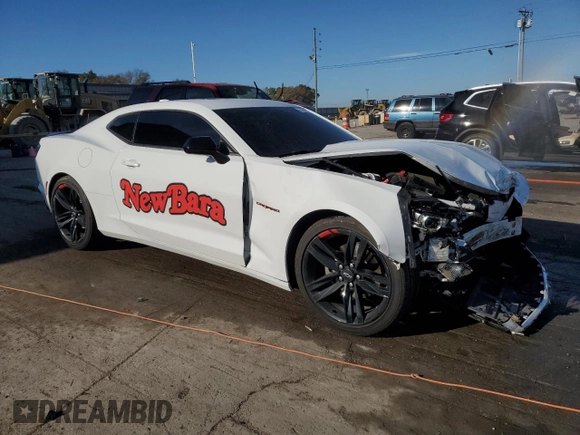 2022 Chevrolet Camaro 2LT with VIN 1G1FD1RS6N0132978, listed as a Copart auction lot 77251544 with 31,878 mi miles and Salvage Title. Bid and sale history available at carsss.com. Image 4.