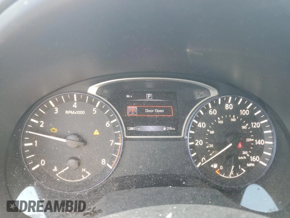 2016 Nissan Altima SR with VIN 1N4AL3AP3GC238030, listed as a Copart auction lot 57457045 with 128,811 mi miles and Salvage title. Bid and sale history available at DreamBid. Image 9.
