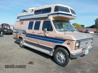 1989 Ford Econoline Cargo z VIN 1FDHS34G6KHA58829, wystawiony jako IAAI lot #41889203 z przebiegiem 93 192 mil mil oraz . Historia ofert i sprzedaży dostępna na DreamBid. Obrazek 1.