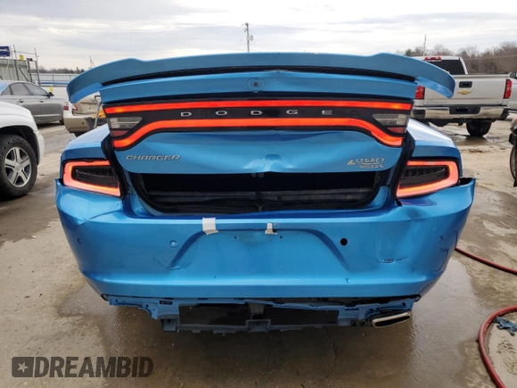 2019 Dodge Charger SXT with VIN 2C3CDXBG6KH510456, listed as a Copart auction lot 45926585 with 54,991 mi miles and Salvage Title. Bid and sale history available at carsss.com. Image 6.