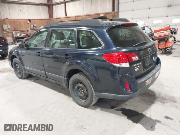 2013 Subaru Outback 2.5i with VIN 4S4BRBAC5D3305691, listed as a IAAI auction lot 42158100 with 190,566 mi miles. Bid and sale history available at carsss.com. Image 3.