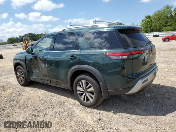 2024 Nissan Pathfinder SL z VIN 5N1DR3CC1RC259568, wystawiony jako Copart lot #53545965 z przebiegiem 10 585 mil mil oraz Szkoda całkowita • Salvage title. Historia ofert i sprzedaży dostępna na DreamBid. Obrazek 2.