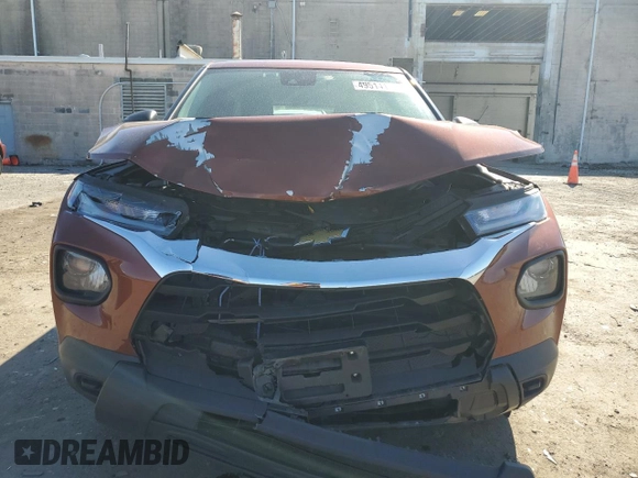 2021 Chevrolet TrailBlazer LS with VIN KL79MNSL2MB051037, listed as a Copart auction lot 49514115 with 68,180 mi miles and Salvage Title. Bid and sale history available at carsss.com. Image 5.
