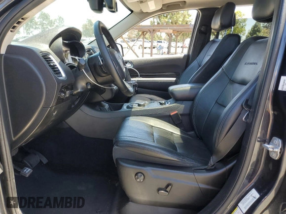 2014 Dodge Durango Citadel with VIN 1C4SDJET1EC594240, listed as a Copart auction lot 58090285 with 160,027 mi miles and Salvage title. Bid and sale history available at DreamBid. Image 7.