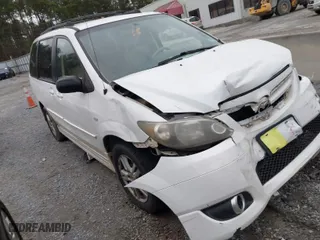 2006 Mazda MPV LX with VIN JM3LW28A660559752, listed as a IAAI auction lot 41707960 with 210,127 mi miles. Bid and sale history available at carsss.com. Image 1.