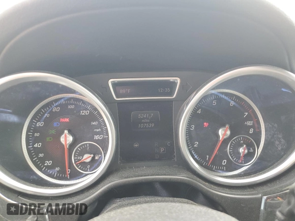 2017 Mercedes-Benz GLS 450 with VIN 4JGDF6EE3HA856174, listed as a Copart auction lot 44294194 with 107,539 mi miles and Non Repairable. Bid and sale history available at DreamBid. Image 9.