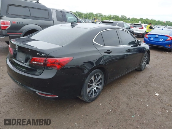 2015 Acura TLX with VIN 19UUB1F31FA004114, listed as a IAAI auction lot 42366372 with 163,358 mi miles and . Bid and sale history available at DreamBid. Image 4.