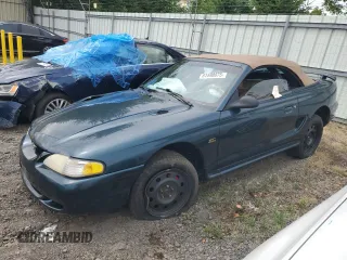 1995 Ford Mustang with VIN 1FALP45T7SF222379, listed as a Copart auction lot 61598075 with 138,108 mi miles and Salvage title. Bid and sale history available at DreamBid. Image 1.
