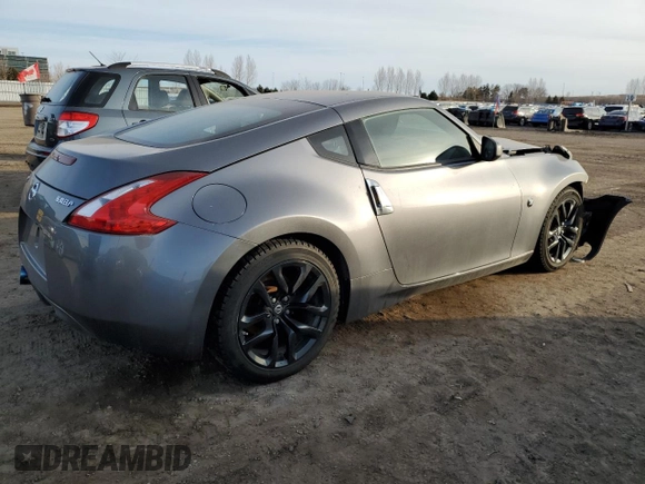 2017 Nissan 370Z with VIN JN1AZ4EH6HM952752, listed as a Copart auction lot 47127605 with 45,850 mi miles and Salvage title. Bid and sale history available at DreamBid. Image 3.
