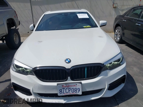 2018 BMW 5 Series 530i with VIN WBAJA5C5XJWA39179, listed as a IAAI auction lot 42380945 with 76,410 mi miles and . Bid and sale history available at DreamBid. Image 13.