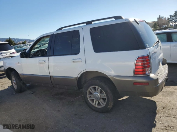 2004 Mercury Mountaineer Convenience with VIN 4M2ZU66E94UJ22544, listed as a Copart auction lot 82893994 with 168,468 mi miles and Salvage Title. Bid and sale history available at carsss.com. Image 2.