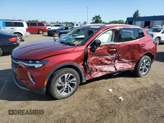 2023 Buick Envision Essence with VIN LRBFZNR4XPD083523, listed as a Copart auction lot 63782534 with Not Provided miles and Salvage Title. Bid and sale history available at carsss.com. Image 1.