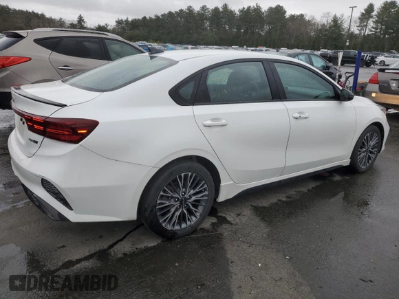 2023 Kia Forte GT-Line with VIN 3KPF54AD0PE546397, listed as a Copart auction lot 49877095 with 21,940 mi miles and Salvage Title. Bid and sale history available at carsss.com. Image 3.
