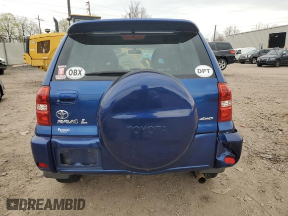 2005 Toyota RAV4 with VIN JTEHD20V150038970, listed as a Copart auction lot 52738955 with 169,433 mi miles and Clean Title. Bid and sale history available at carsss.com. Image 6.