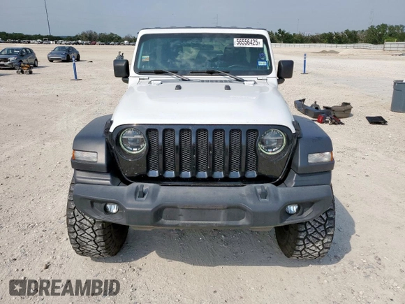 2020 Jeep Wrangler Unlimited Sport с VIN 1C4HJXDG6LW252353, выставлен на аукционе Copart как лот 56556425 с пробегом 114 144 миль миль и Списание • Salvage title. История ставок и продаж доступна на DreamBid. Изображение 5.