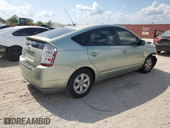 2008 Toyota Prius with VIN JTDKB20U983440844, listed as a Copart auction lot 54329255 with 123,492 mi miles and Salvage Title. Bid and sale history available at DreamBid. Image 3.