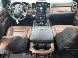 2023 Ram 1500 Longhorn with VIN 1C6SRFKT6PN549473, listed as a Copart auction lot 54166445 with 45,676 mi miles and Salvage title. Bid and sale history available at DreamBid. Image 8.