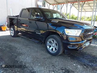 2022 Ram 1500 Big Horn with VIN 1C6RRFFG6NN439340, listed as a IAAI auction lot 42204188 with 29,870 mi miles and . Bid and sale history available at DreamBid. Image 1.